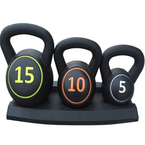 Whole Set 30 LBS Rubber-Covered Dumbbell