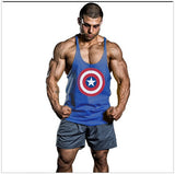 Captain America Sleeveless T-shirt