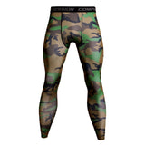 Camouflage Men Sportsman Tights