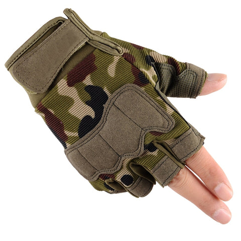 Camouflage Gym Gloves
