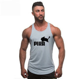 Different Printed Sleeveless T-shirt