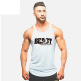 Different Printed Sleeveless T-shirt