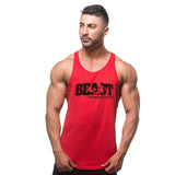 Different Printed Sleeveless T-shirt