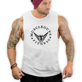 Different Printed Sleeveless T-shirt
