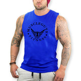 Different Printed Sleeveless T-shirt