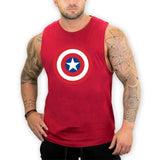Different Printed Sleeveless T-shirt