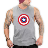Different Printed Sleeveless T-shirt