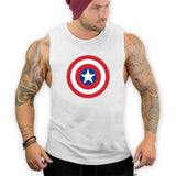 Different Printed Sleeveless T-shirt