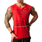 Different Printed Sleeveless T-shirt
