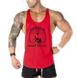 Printed Sleeveless T-shirt