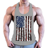 American Flag Sleeveless T-shirt