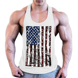 American Flag Sleeveless T-shirt