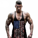 American Flag Sleeveless T-shirt